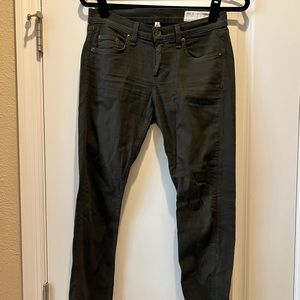 rag & bone The Dre jeans - hunters green - size 25